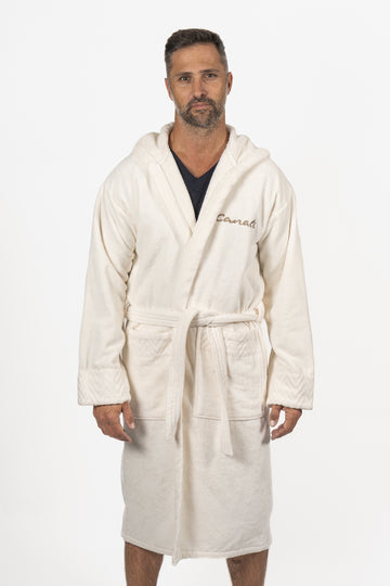 CANALI White Bathrobe