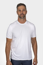 MEY STORY | Stretch Cotton T-Shirt | White
