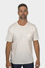 MEY STORY | Cotton & Linen T-Shirt | Off-White