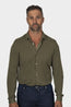 FEDELI | Pique Shirt | Khaki Green