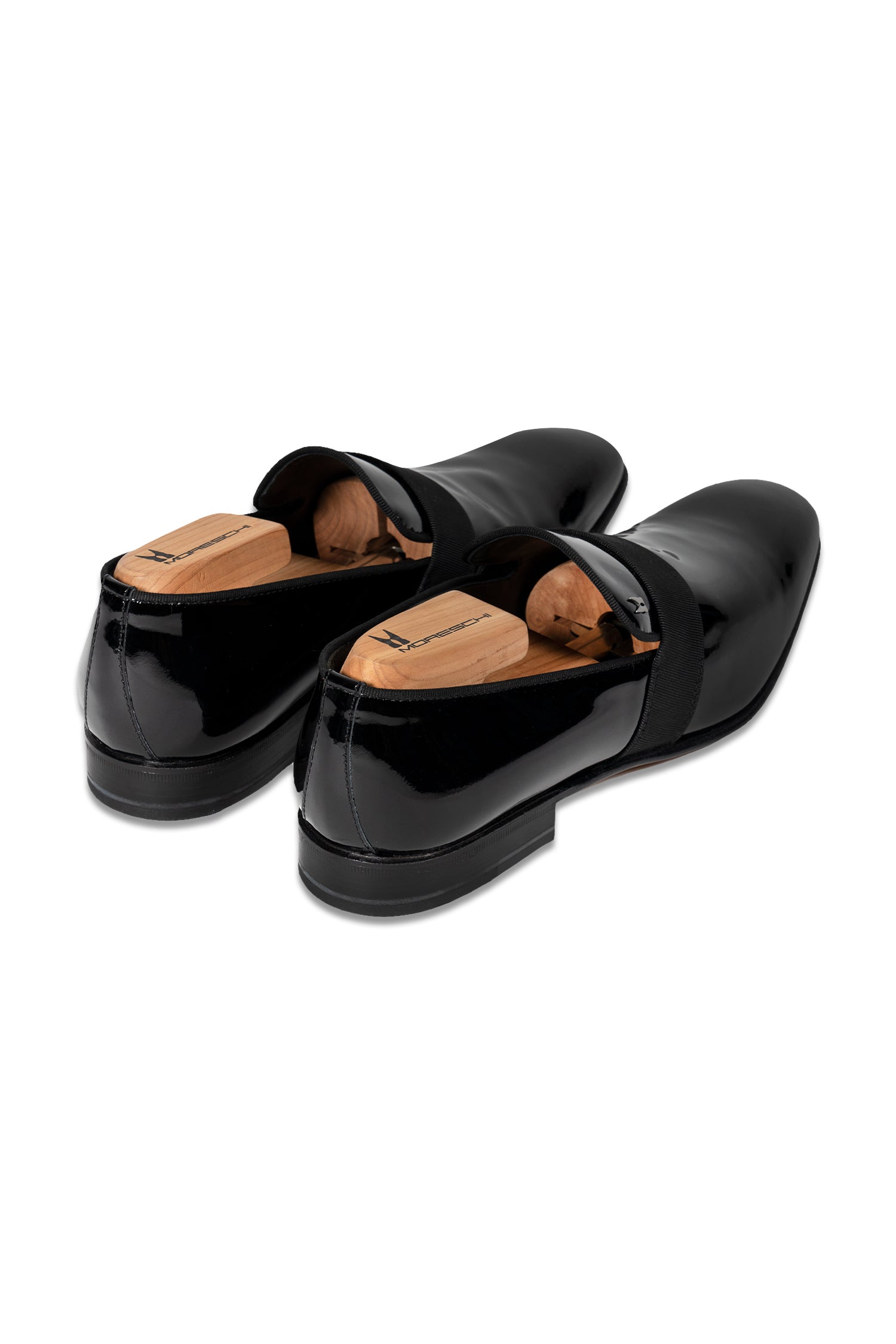 MORESCHI | Limoges Patent Loafers | Black