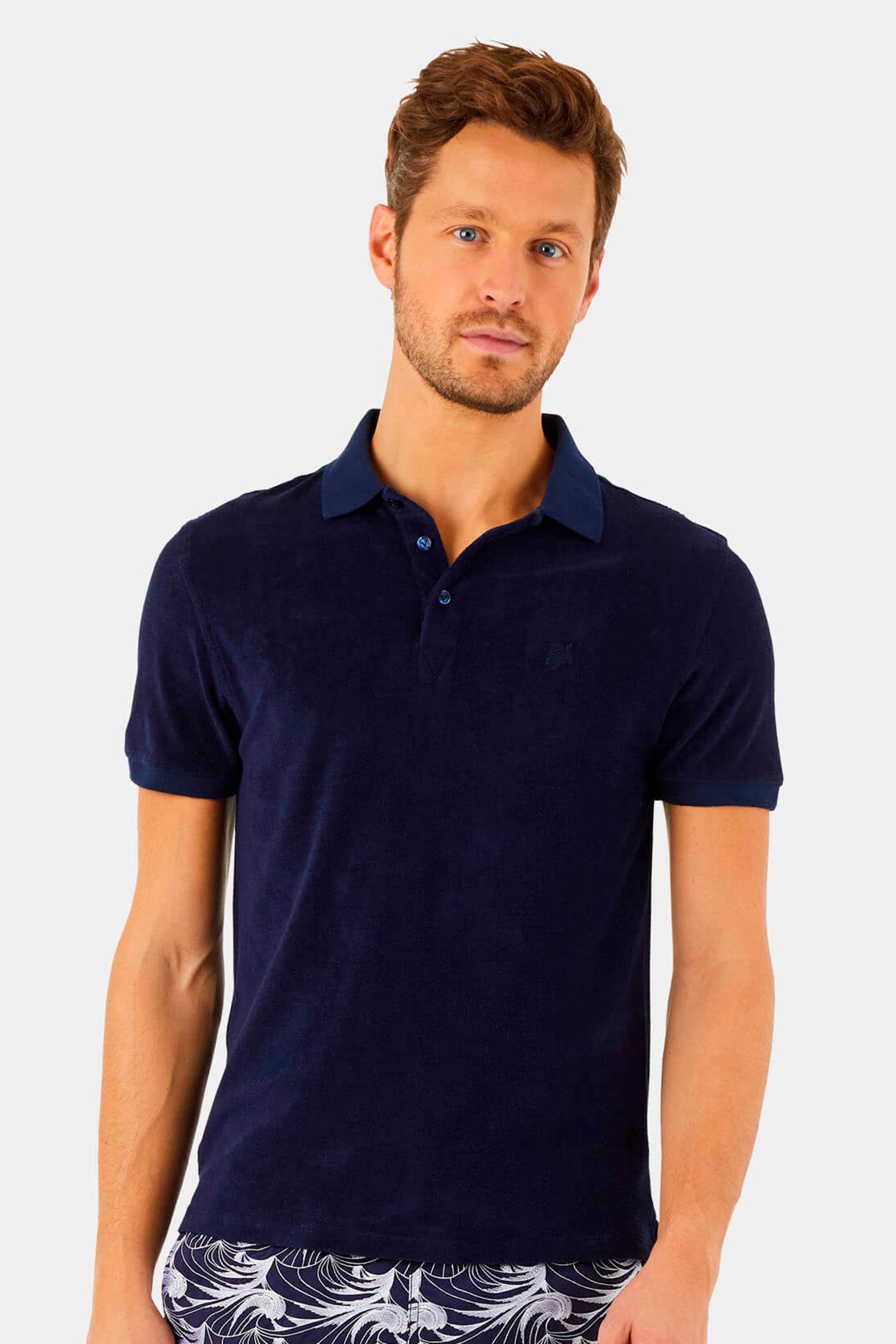 VILEBREQUIN | Terry Towelling Polo | Navy