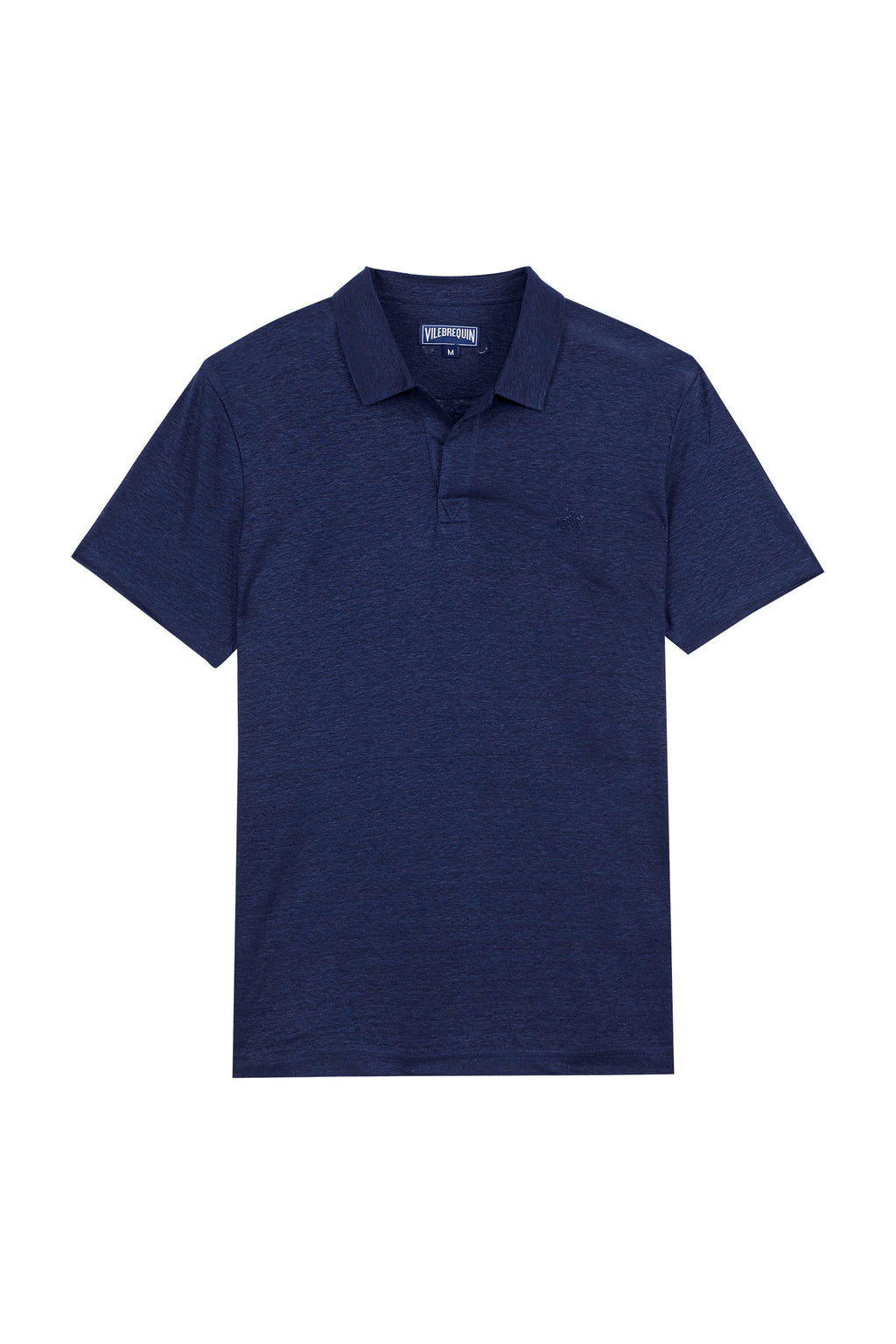 VILEBREQUIN | Linen Polo | Navy