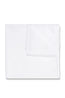 CANALI | Cotton Pocket Square | White