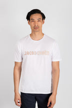 JACOB COHEN | T-Shirt With Embroidered Logo | White