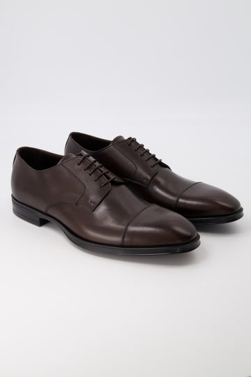 CANALI Chocolate Derby Shoes