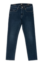 TRAMAROSSA | Jeans With Suede Label | Dark Denim