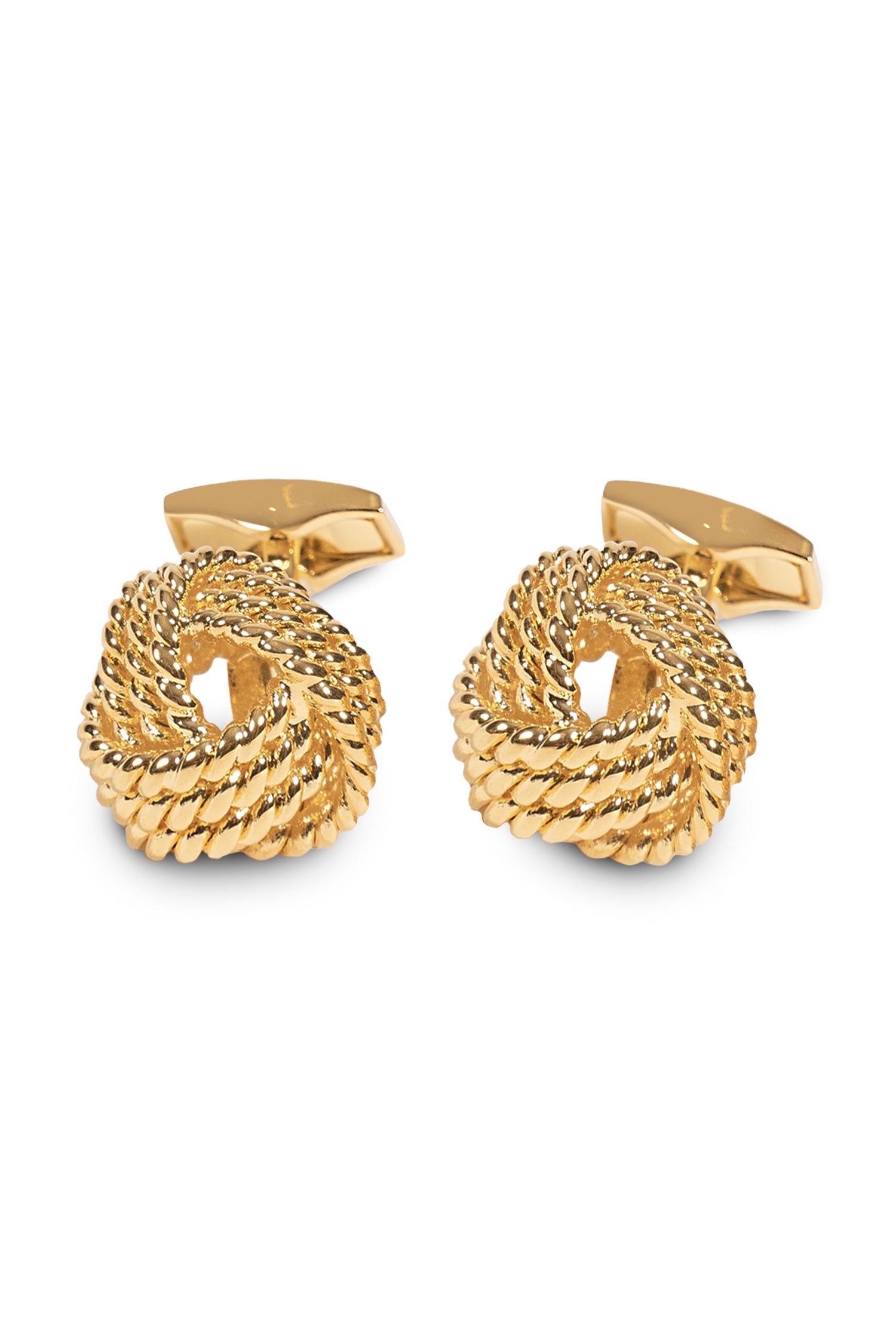 TATEOSSIAN | Rope Knot Cufflinks | Gold