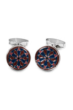 TATEOSSIAN | Mandala Cufflinks | Red