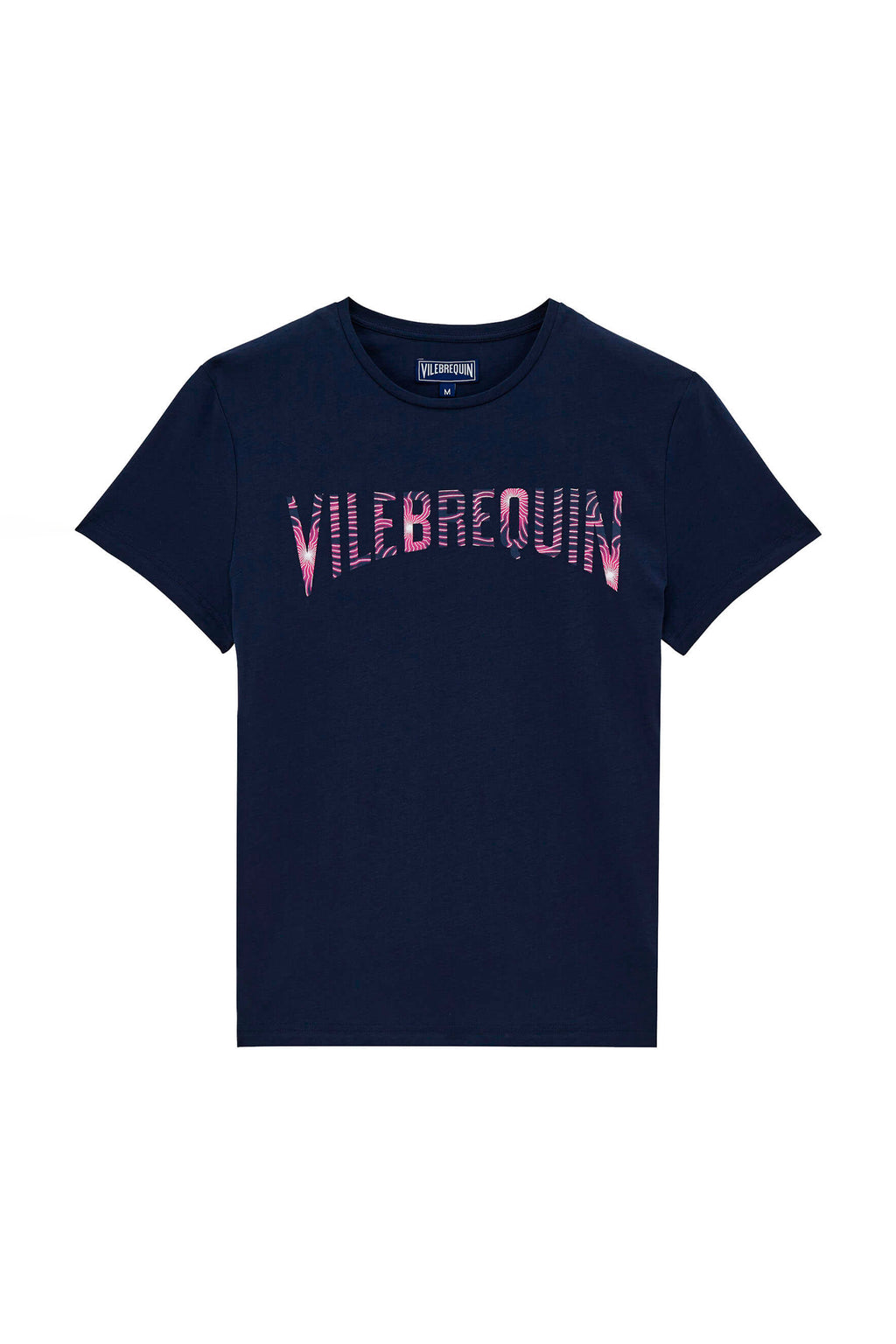 VILEBREQUIN | Logo T-Shirt | Navy & Pink