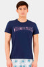 VILEBREQUIN | Logo T-Shirt | Navy & Pink