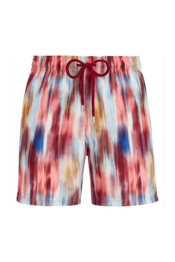 VILEBREQUIN Peach Multicolour Swim Shorts