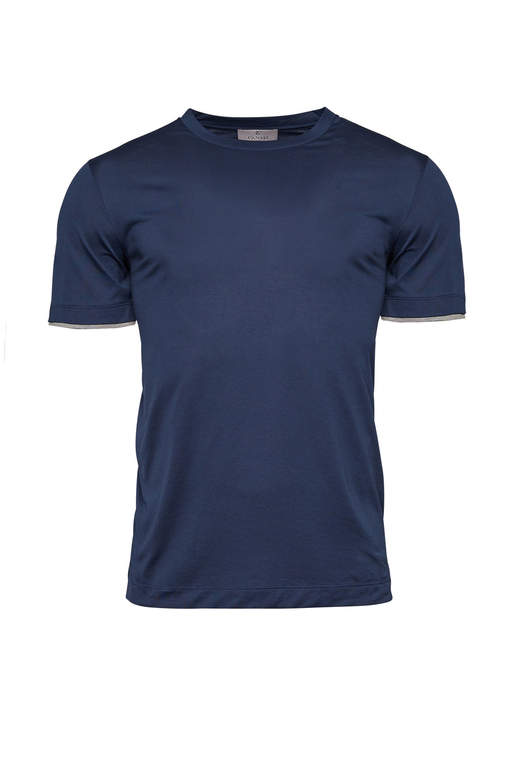 CANALI | Soft Cotton T-Shirt | Navy