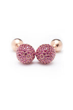 BEGUM KHAN | Princes Favourite Round Cufflinks | Rose Gold