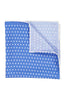 ASCOT | Spotty Silk Pocket Square | Blue