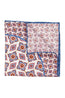 ASCOT | Patterned Pocket Square | Red & Blue