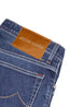 JACOB COHEN | Bard Jeans With Tan Label | Denim