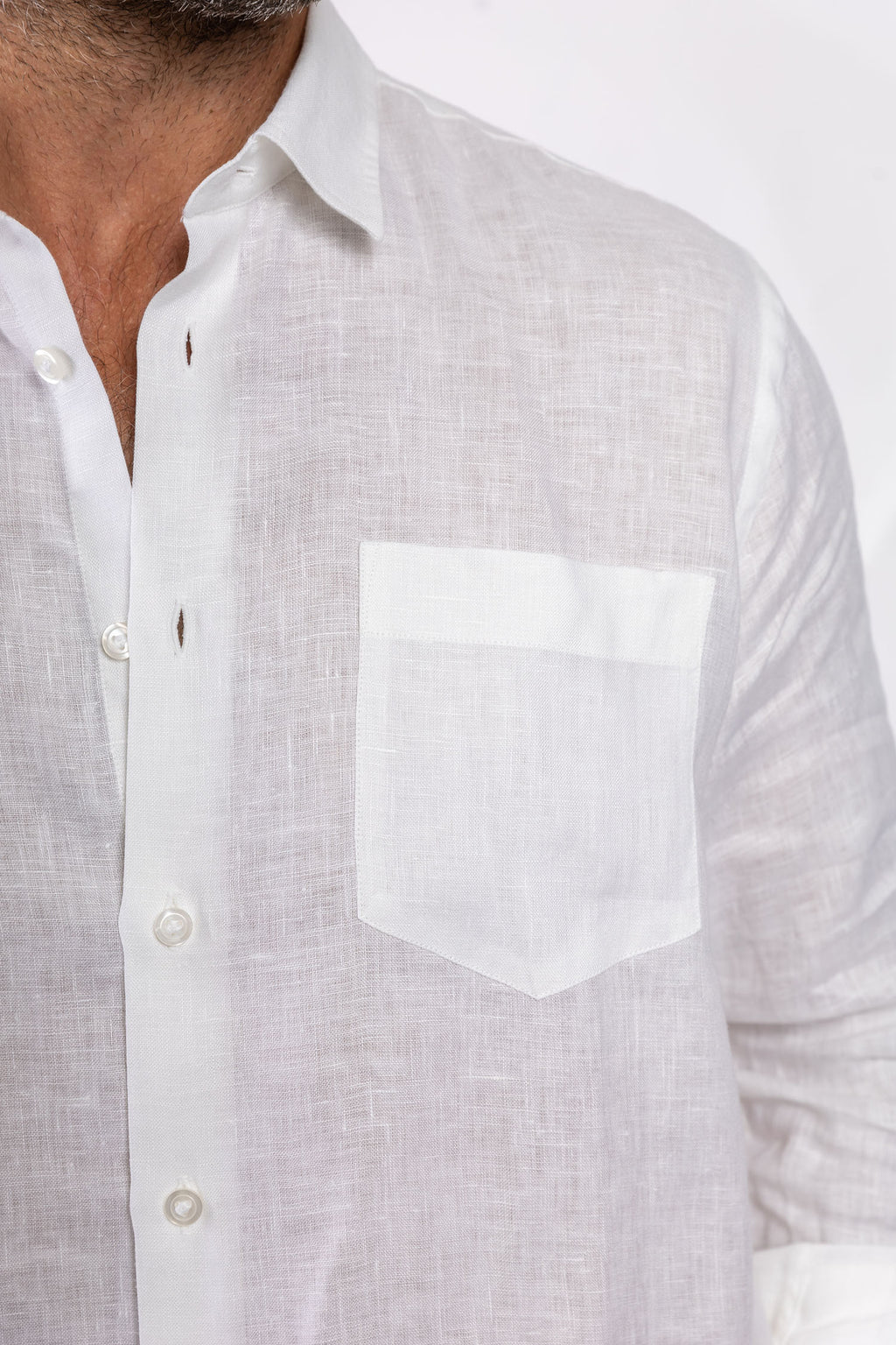 VILEBREQUIN | Linen Shirt | White